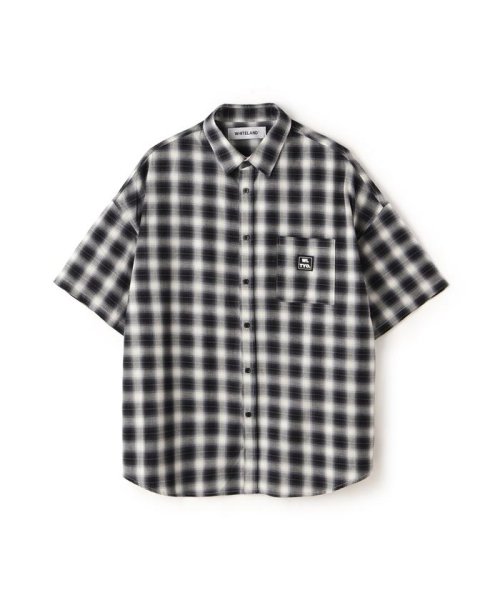 LHP(エルエイチピー)/WHITELAND/OWL/OMBRE CHECK S/S SHIRT/img08