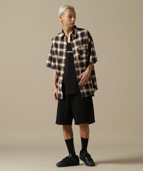 LHP(エルエイチピー)/WHITELAND/OWL/OMBRE CHECK S/S SHIRT/img13