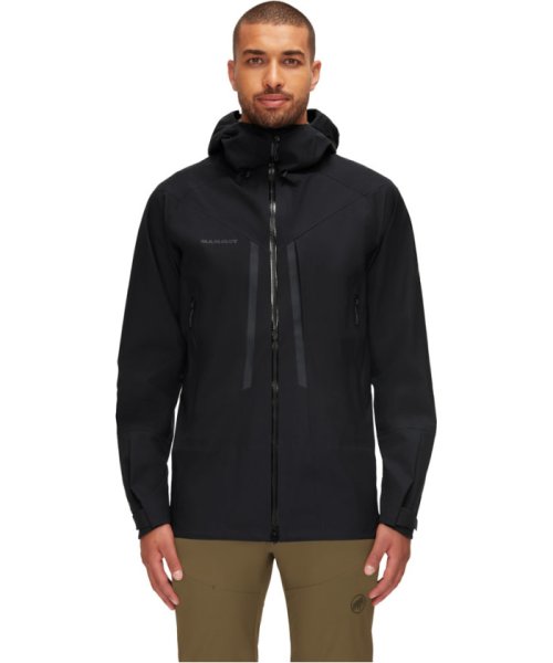 MAMMUT マムート アウトドア Masao HS Hooded Jacket Men 101026480 0001 100％ポリアミド