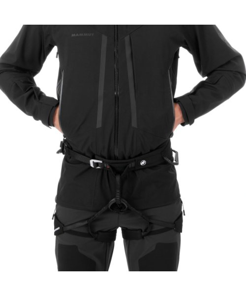 MAMMUT マムート アウトドア Masao HS Hooded Jacket Men 101026480 0001 100％ポリアミド