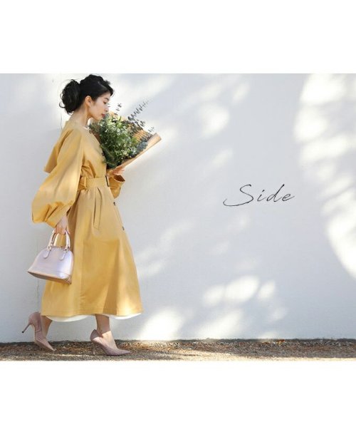 ポワン袖トレンチ コート ポワン袖トレンチ