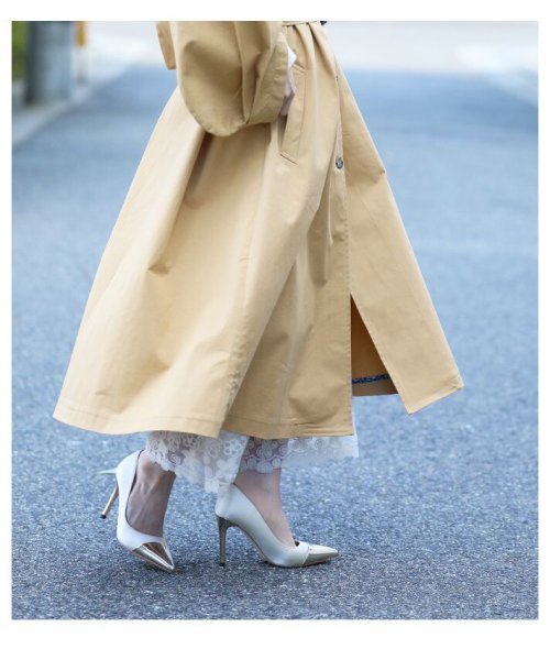 ポワン袖トレンチ コート ポワン袖トレンチ