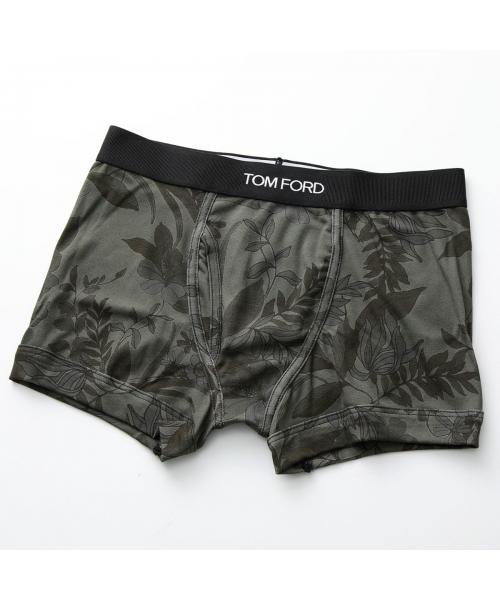 TOM FORD(トムフォード)/TOM FORD ボクサーパンツ T4LC3 176 リーフ柄 ロゴ/img01