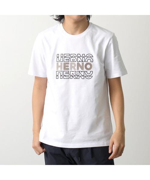 HERNO(ヘルノ)/HERNO 半袖 Tシャツ JG000195U 52000 ロゴ コットン/img03