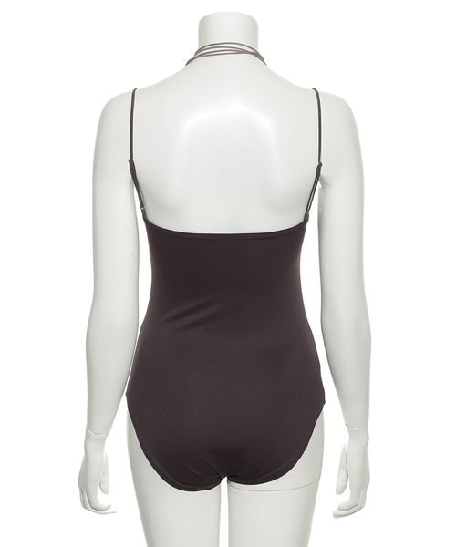 ストラップベアスイムワンピース 予めご了承ください