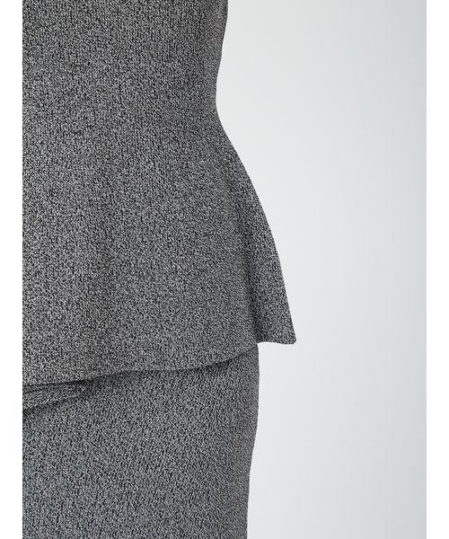 アシメヘム畦編みペプラムノースリニット アシメヘム畦編みペプラムノースリニット アシメヘム畦編みペプラムノースリニット V1303248785(10010円)