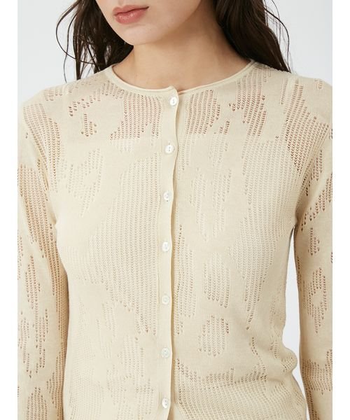 レースニットトップス 予めご了承ください