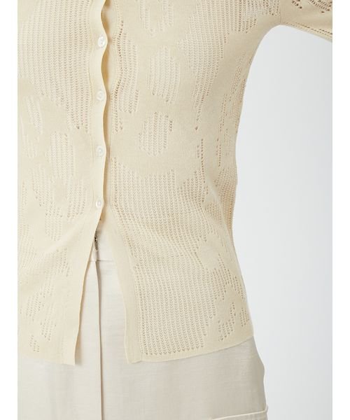 レースニットトップス 予めご了承ください