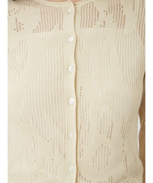 レースニットトップス 予めご了承ください