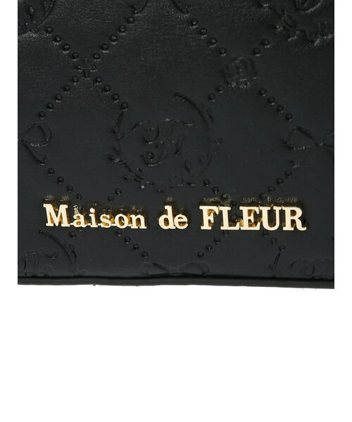 Maison de FLEUR(メゾンドフルール)/モノグラムカールアップバッグ/img09