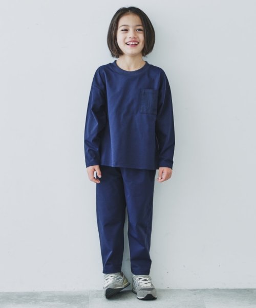 THE SHOP TK（KID）(ザ　ショップ　ティーケー（キッズ）)/【110－160】マルチファンクションストレッチパンツ/吸水速乾・UV・イージーケア/img07