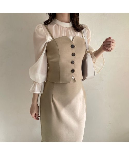 デザインビスチェマーメイドスカートセット 人気・おすすめ｜使いやすい・旅行におすすめ 品質保証 全国発送 日本国内発送・最短翌日お届け