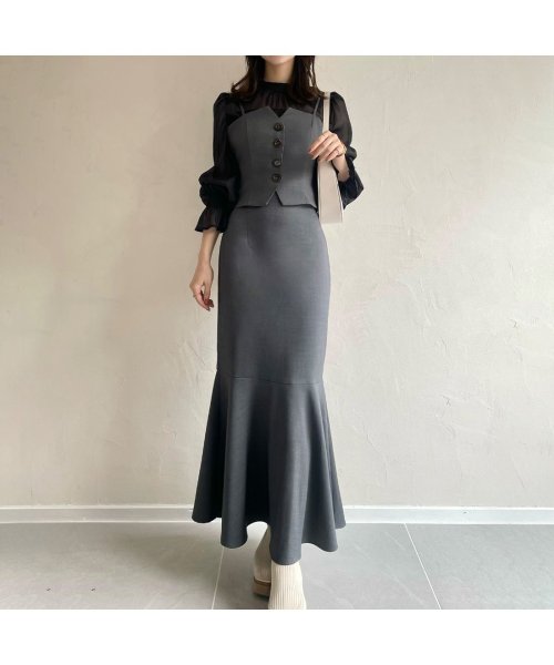 デザインビスチェマーメイドスカートセット 人気・おすすめ｜使いやすい・旅行におすすめ 品質保証 全国発送 日本国内発送・最短翌日お届け