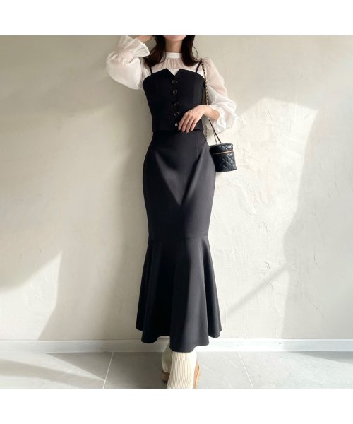 デザインビスチェマーメイドスカートセット 人気・おすすめ｜使いやすい・旅行におすすめ 品質保証 全国発送 日本国内発送・最短翌日お届け