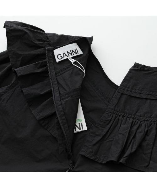 GANNI(ガニー)/GANNI ブラウス Cotton Poplin Frill F8261 6479/img09