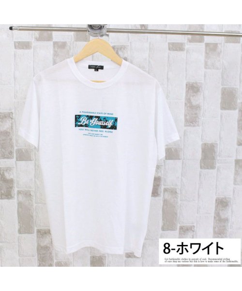 TopIsm(トップイズム)/Tシャツ メンズ 半袖 カレッジ ロゴ プリント クルーネック ティーシャツ 大きいサイズ トップス アメカジ ロゴT/img09