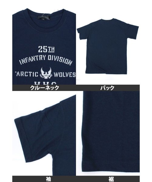 TopIsm(トップイズム)/Tシャツ メンズ 半袖 カレッジ ロゴ プリント クルーネック ティーシャツ 大きいサイズ トップス アメカジ ロゴT/img26