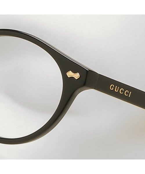 GUCCI(グッチ)/グッチ メガネフレーム 眼鏡フレーム アジアンフィット ブラック イエロー メンズ GUCCI GG1127OJ 001/img06