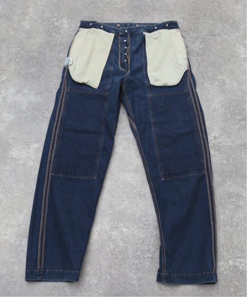 【The DUFFER N NEPHEWS】EWANS  ダブルニートラウザーデニム