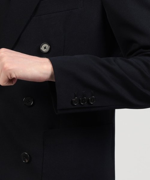 CABaN ライトウールギャバジン ダブルブレストジャケット 