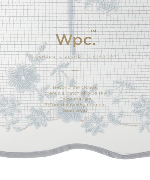 one'sterrace(ワンズテラス)/Wpc. プラスティックアンブレラ レース風 長傘/img03