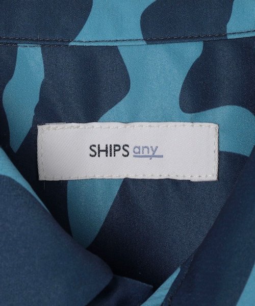 SHIPS any MEN(シップス　エニィ　メン)/SHIPS any: 〈洗濯機可能〉ブラッシュ パターン柄 レギュラーカラー シャツ◇/img17