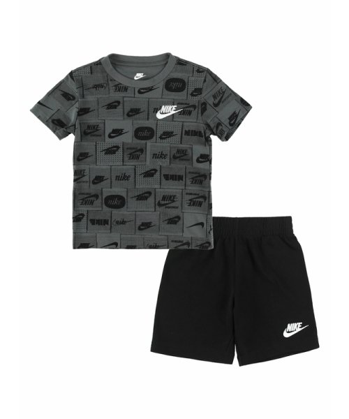 NIKE(NIKE)/キッズ(105－120cm) セット商品 NIKE(ナイキ) NKB B NSW CLUB SSNL AOP SHORT/img02