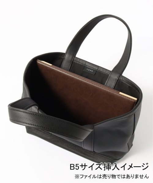 EDIFICE(エディフィス)/【LENO / リノ】LEATHER TOTE BAG M/img06