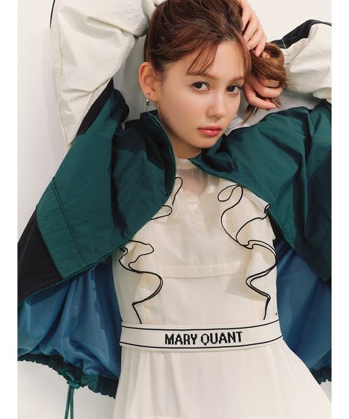 LILY BROWN(リリー ブラウン)/【LILY BROWN×MARY QUANT】ロゴベルト付きシアーワンピース/img02
