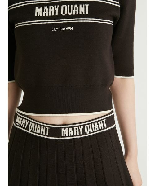 LILY BROWN(リリー ブラウン)/【LILY BROWN×MARY QUANT】ポロニットプルオーバー/img11