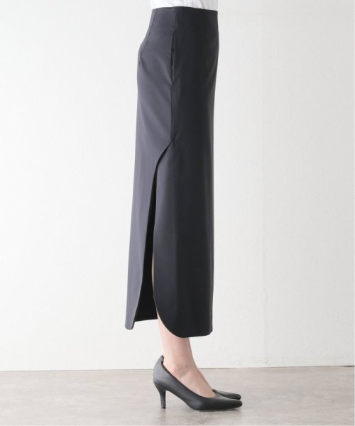 IENA(イエナ)/【BOWTE/バウト】SUPER FINE WORSTED BACK SLIT SKIRT シルクスカート/img05