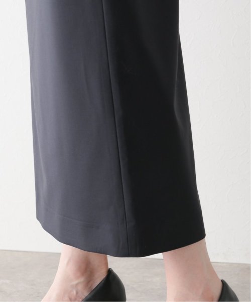 IENA(イエナ)/【BOWTE/バウト】SUPER FINE WORSTED BACK SLIT SKIRT シルクスカート/img09