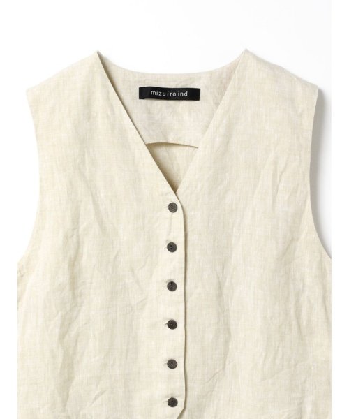 mizuiro ind リネンショートベスト UO1279499151(9867円)