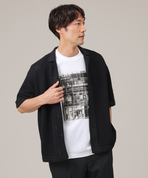 TAKEO KIKUCHI(タケオキクチ)/【プリントT】アップリケ フォトプリント Tシャツ/img02