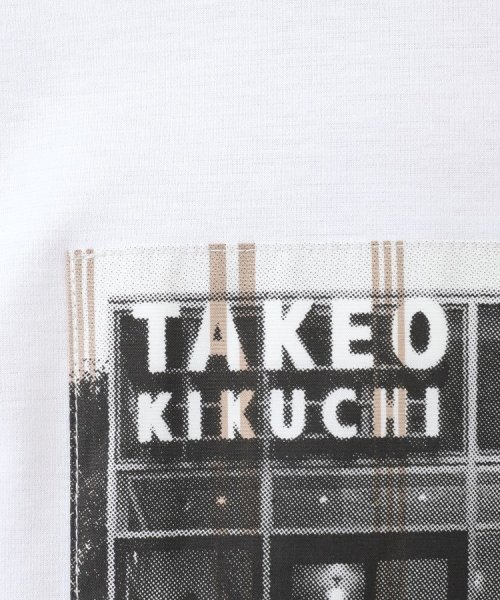 TAKEO KIKUCHI(タケオキクチ)/【プリントT】アップリケ フォトプリント Tシャツ/img05