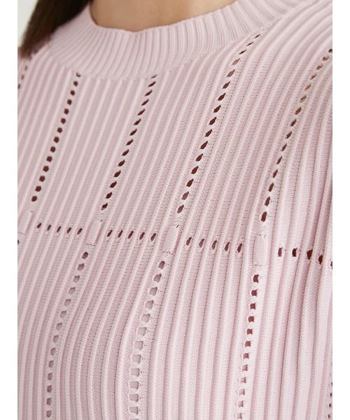 ディフォーメーションニットワンピース 予めご了承ください 総丈 最大 108cm