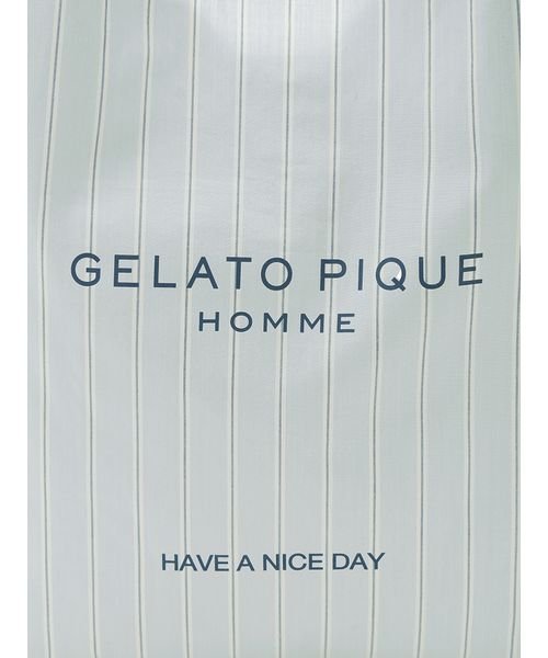 GELATO PIQUE HOMME(GELATO PIQUE HOMME)/【HOMME】ストライプマーケットバッグ/img04