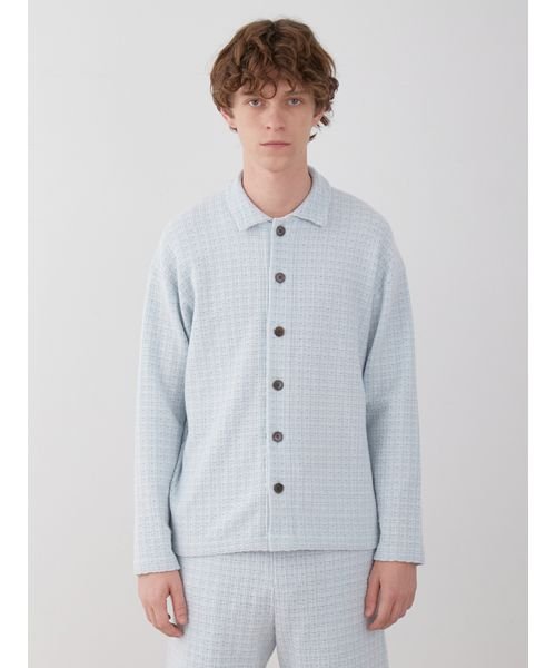 【HOMME】カラーチェックニットシャツ 人気・おすすめ｜使いやすい・旅行におすすめ 品質保証 全国発送 日本国内発送・最短翌日お届け