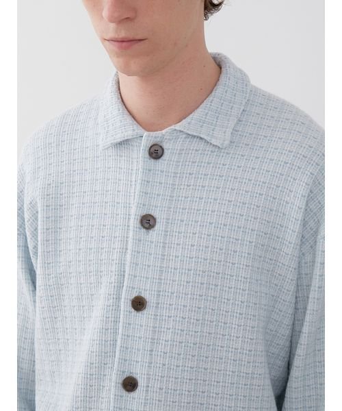 【HOMME】カラーチェックニットシャツ 人気・おすすめ｜使いやすい・旅行におすすめ 品質保証 全国発送 日本国内発送・最短翌日お届け