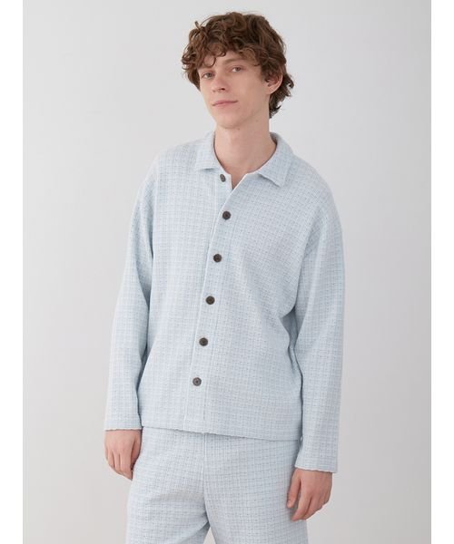 【HOMME】カラーチェックニットシャツ 人気・おすすめ｜使いやすい・旅行におすすめ 品質保証 全国発送 日本国内発送・最短翌日お届け