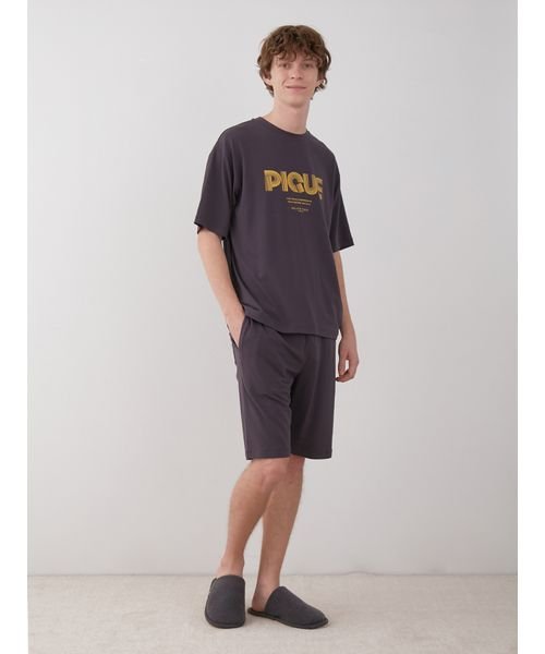 GELATO PIQUE HOMME(GELATO PIQUE HOMME)/【HOMME】レーヨンロゴTシャツ/img03