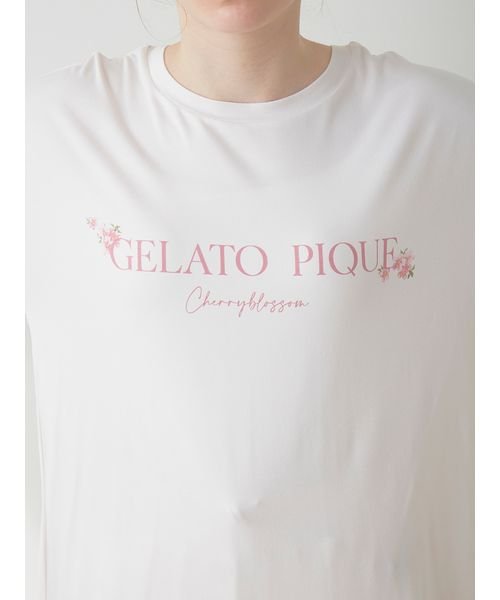 gelato pique(gelato pique)/【SAKURA】ワンポイントTシャツ/img11