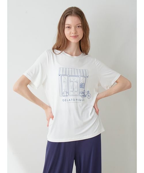 gelato pique(gelato pique)/GELATO PIQUE Tシャツ/img12