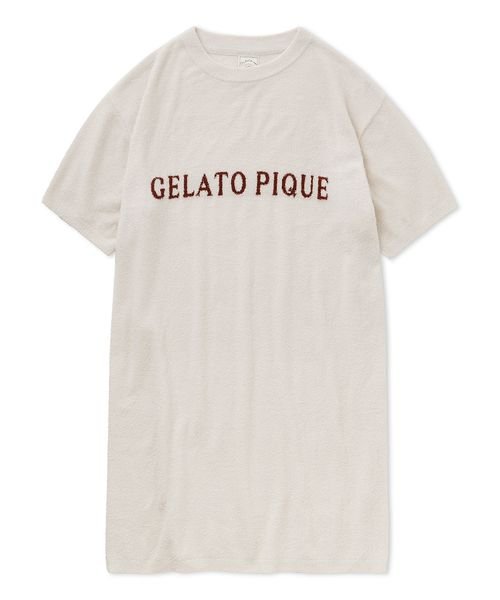 gelato pique(gelato pique)/スムーズィーロゴジャガードワンピース/img01