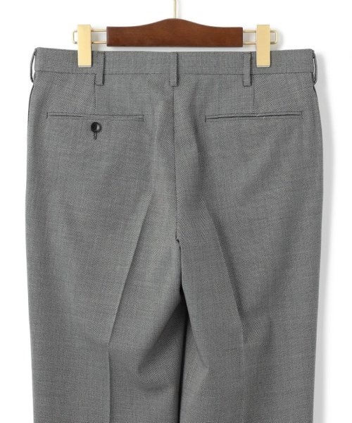 【KING SIZE】パワーストレッチウール バーズアイ スラックス 