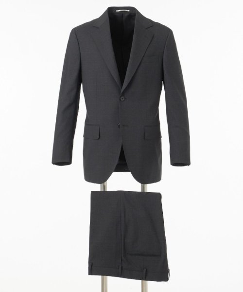 【ESSENTIAL CLOTHING】クールタッチグレナカートチェック スーツ CLOTHING