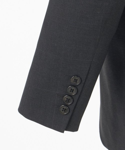 【ESSENTIAL CLOTHING】クールタッチグレナカートチェック スーツ CLOTHING