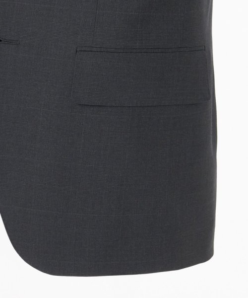 【ESSENTIAL CLOTHING】クールタッチグレナカートチェック スーツ CLOTHING