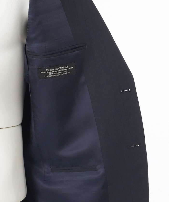 269⏰️新品 訳有◇ジェイプレス シャドーストライプ スーツ ビジネス AB7 ESSENTIAL CLOTHING】シャドーストライプ スーツ(505959344)｜HANKYU