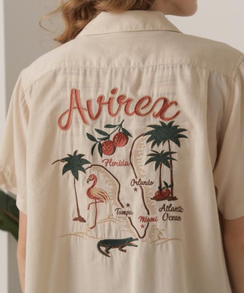 AVIREX(AVIREX)/S/S SHIRT ”FLAMINGO”/半袖シャツ"フラミンゴ/img21